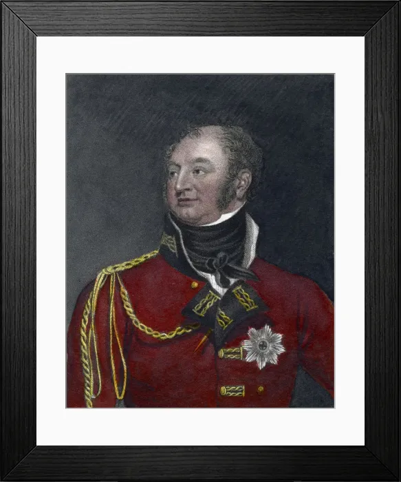 Framed Print : Frederick, Duke of York and Albany, Son of King George III Framed Print : Frederick, Duke of York and Albany, Son of King George III