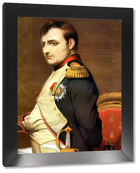 Napoleon Bonaparte, French general and Emperor. Artist: Paul Delaroche