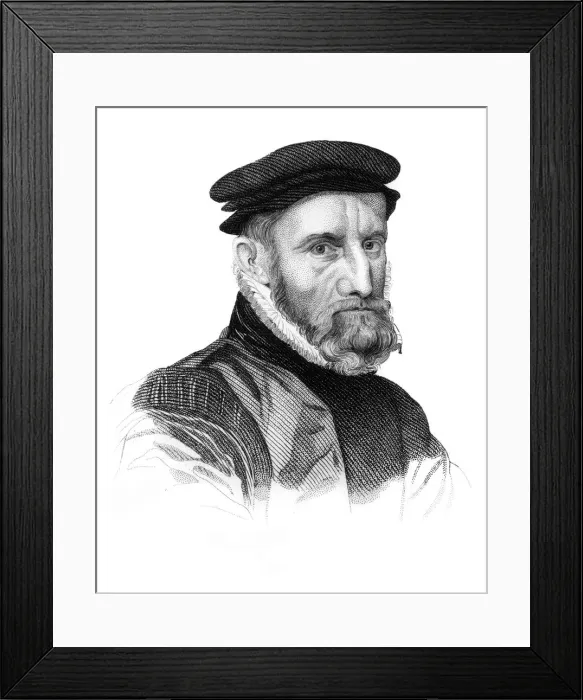 Framed Print : Sir Thomas Gresham, English merchant and financier, (1823) Framed Print : Sir Thomas Gresham, English merchant and financier, (1823)
