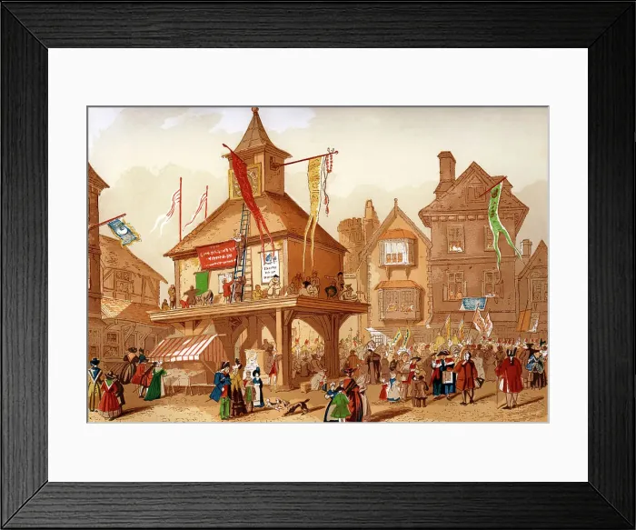 Framed Print : The Shakespeare Jubilee At Stratford upon Avon, c1850 Framed Print : The Shakespeare Jubilee At Stratford upon Avon, c1850