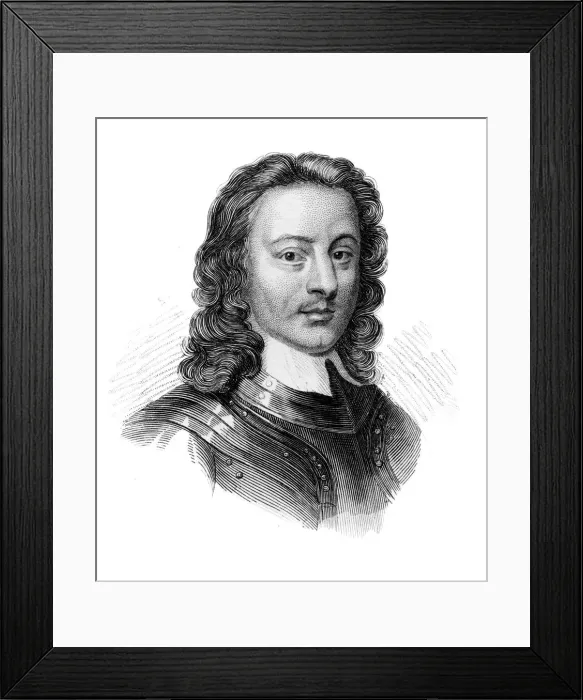 Framed Print : John Hampden, 17th century English politician and soldier, (c1850) Framed Print : John Hampden, 17th century English politician and soldier, (c1850)