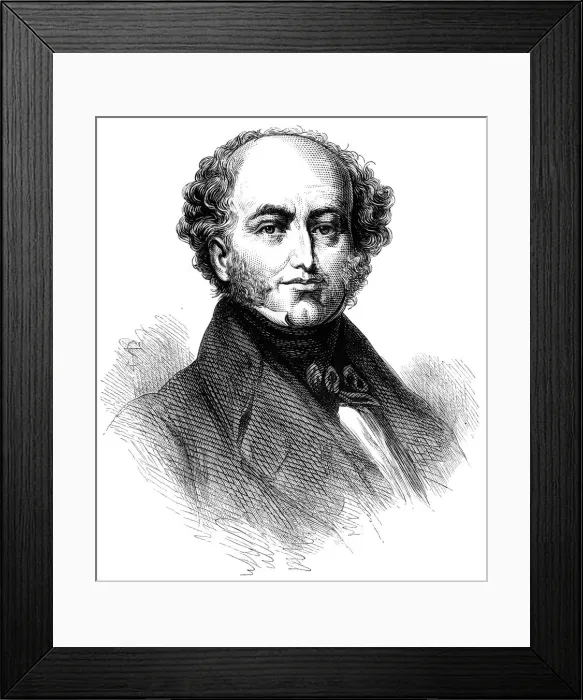 Framed Print : President Van Buren (1782-1862), American politician, 19th century Framed Print : President Van Buren (1782-1862), American politician, 19th century