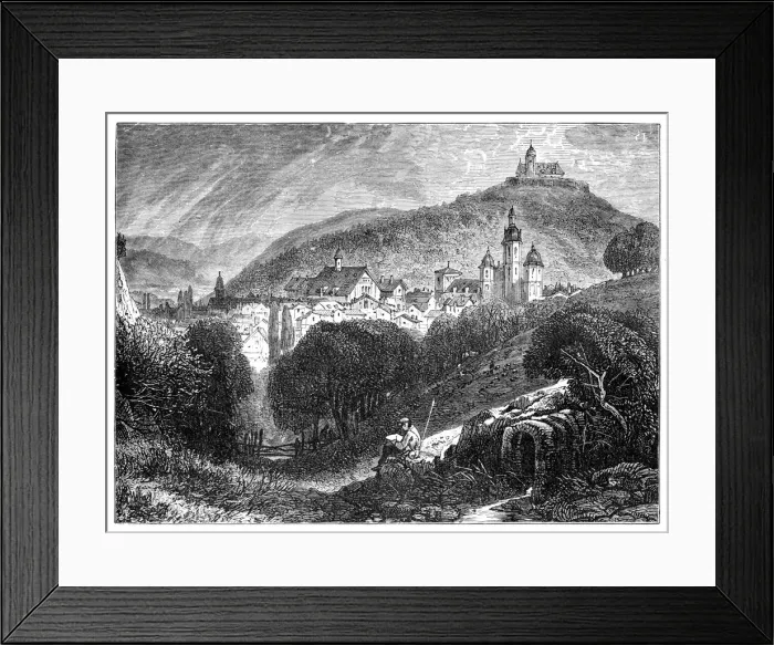 Framed Print : Coburg, Bavaria, Germany, 1900 Framed Print : Coburg, Bavaria, Germany, 1900