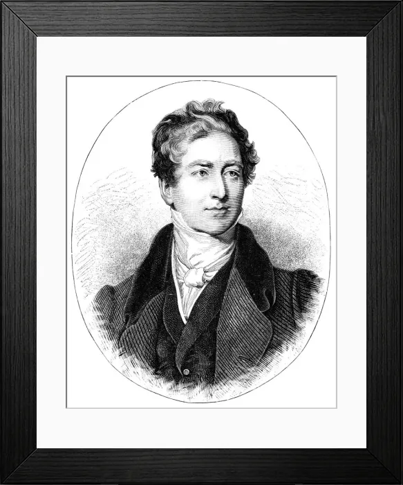 Framed Print : Sir Robert Peel, British Prime Minister, 19th century Framed Print : Sir Robert Peel, British Prime Minister, 19th century