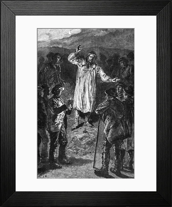 Framed Print : Meeting of agricultural Labourers at Wootton Bassett, Wiltshire, c19th century, (1900) Framed Print : Meeting of agricultural Labourers at Wootton Bassett, Wiltshire, c19th century, (1900)