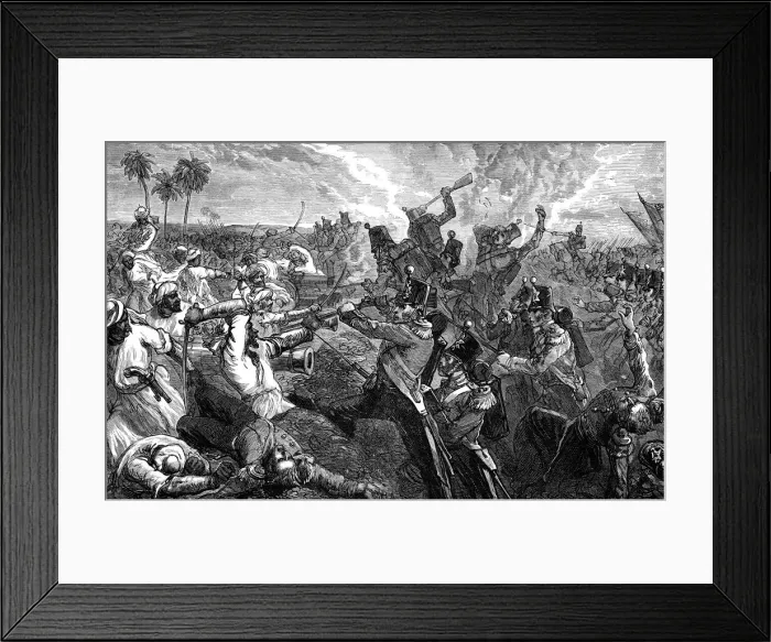 Framed Print : The Battle of Ferozeshah, India, 1845, (1900) Framed Print : The Battle of Ferozeshah, India, 1845, (1900)