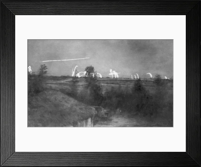 Framed Print : German artillery, the Champagne front, France, World War I, 1915 (1929) Framed Print : German artillery, the Champagne front, France, World War I, 1915 (1929)