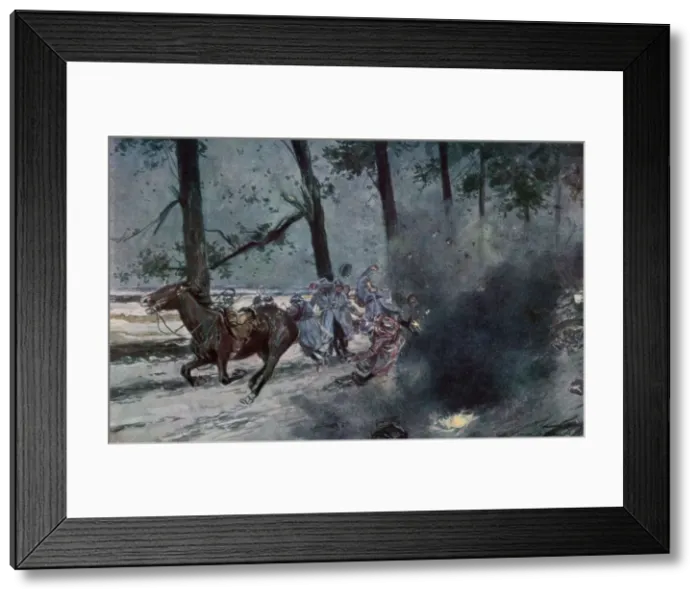 Framed Print : On the Road to Souain, Sommepy, France, World War I, 1915 (1929) Framed Print : On the Road to Souain, Sommepy, France, World War I, 1915 (1929)
