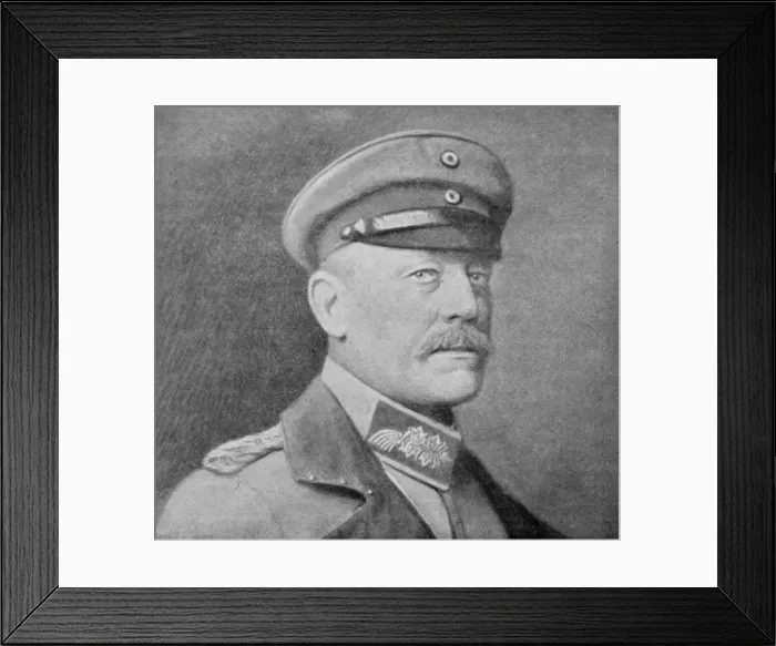 Framed Print : Oskar von Hutier, German First World War general, 1926 Framed Print : Oskar von Hutier, German First World War general, 1926