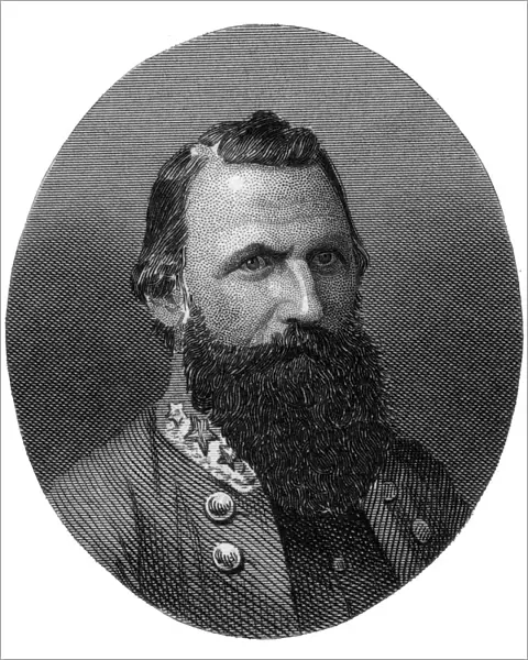 James Ewell Brown Stuart, Confederate general, 1862-1867. Artist: J Rogers