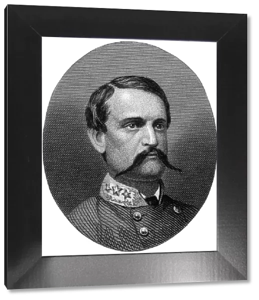 John Cabell Breckinridge, Confederate general, 1862-1867. Artist: J Rogers