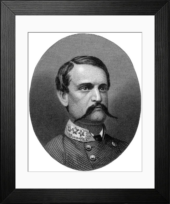 Framed Print : John Cabell Breckinridge, Confederate general, 1862-1867. Artist: J Rogers Framed Print : John Cabell Breckinridge, Confederate general, 1862-1867. Artist: J Rogers