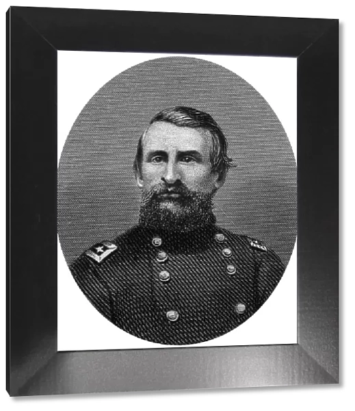George Crook, Union Army general, 1862-1867. Artist: J Rogers
