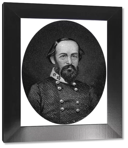 Edmund Kirby Smith, Confederate general, 1862-1867. Artist: J Rogers