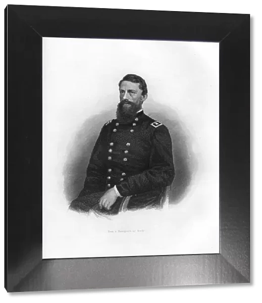 George Stoneman, Union cavalry general, 1862-1867. Artist: Brady
