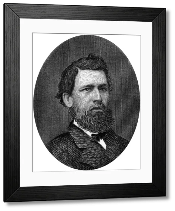 Framed Print : Oliver Otis Howard, Union general, 1862-1867. Artist: J Rogers Framed Print : Oliver Otis Howard, Union general, 1862-1867. Artist: J Rogers