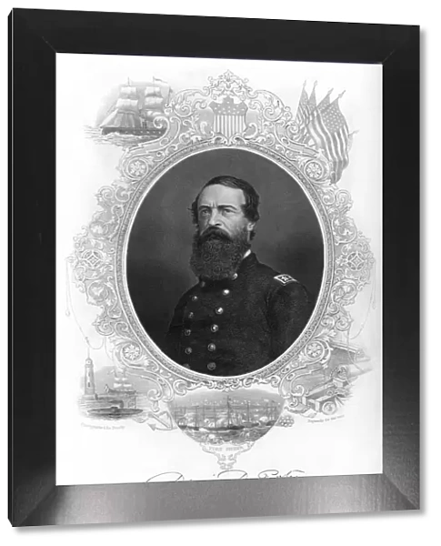 David Dixon Porter, United States admiral, 1862-1867. Artist: Brady