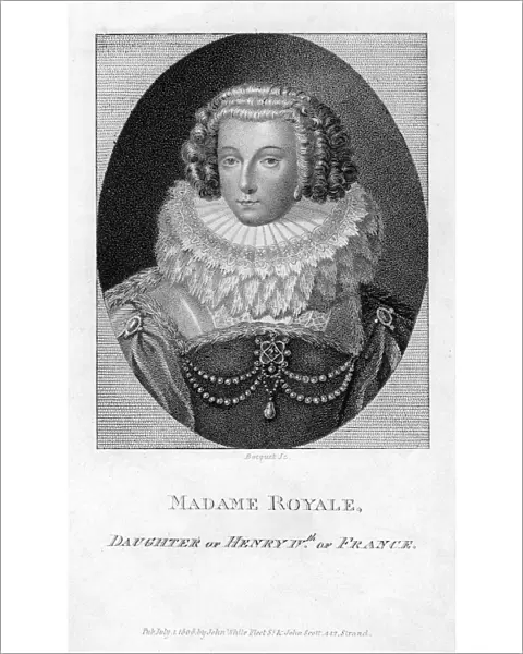 Madame Royale, daughter of King Henry IV of France, (1808). Artist: Bocquet