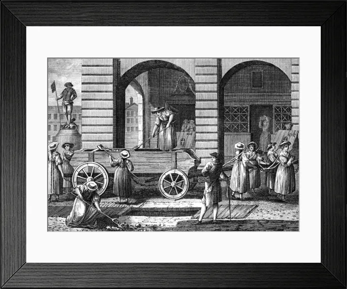 Framed Print : Punishment of Prostitutes in Switzerland, c18th century Framed Print : Punishment of Prostitutes in Switzerland, c18th century