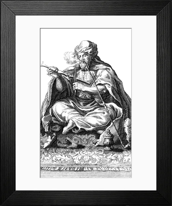 Framed Print : The Grand Emir of Arabia Framed Print : The Grand Emir of Arabia