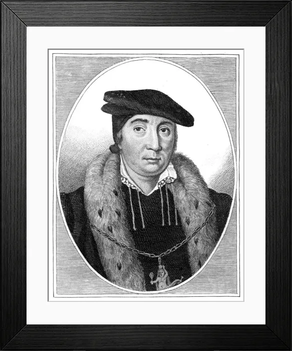 Framed Print : Sir Thomas Pope, (1810) Framed Print : Sir Thomas Pope, (1810)