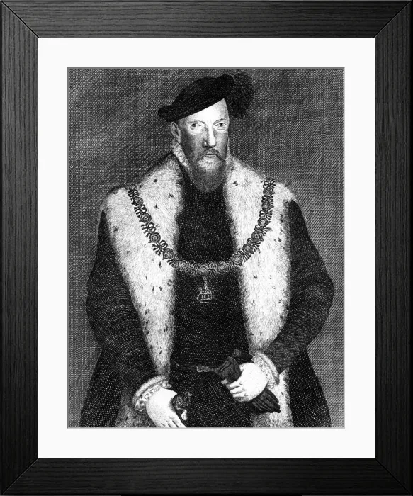 Framed Print : Henry Fitzalan, 19th Earl of Arundel. Artist: C Hall Framed Print : Henry Fitzalan, 19th Earl of Arundel. Artist: C Hall