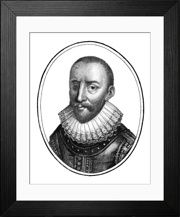 Framed Print : Sir John Ogle, English soldier Framed Print : Sir John Ogle, English soldier
