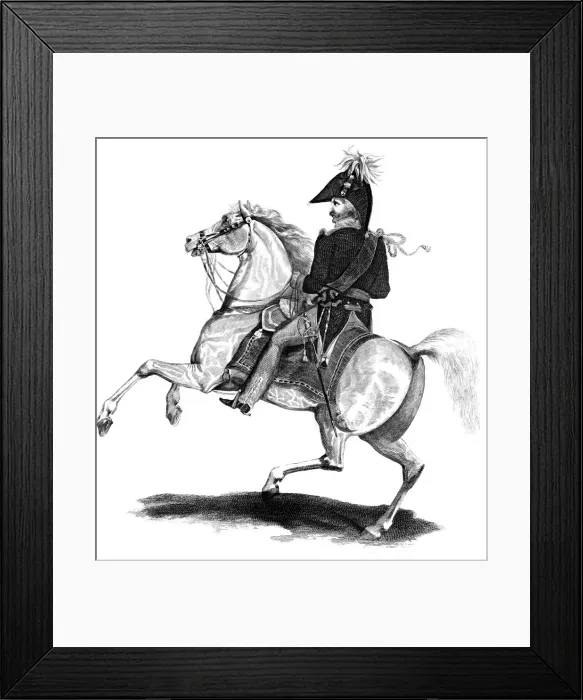 Framed Print : Gebhard Leberecht von Blucher, Prussian Field Marshal Framed Print : Gebhard Leberecht von Blucher, Prussian Field Marshal
