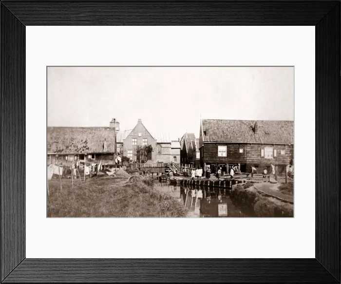 Framed Print : Marken Island, Netherlands, 1898. Artist: James Batkin Framed Print : Marken Island, Netherlands, 1898. Artist: James Batkin