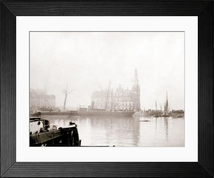 Framed Print : Amsterdam, 1898. Artist: James Batkin Framed Print : Amsterdam, 1898. Artist: James Batkin