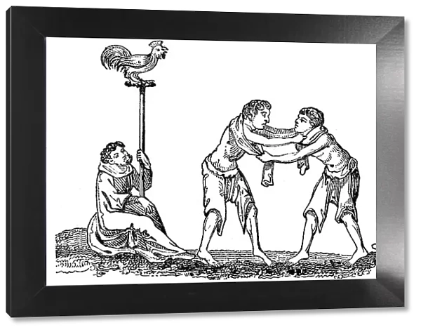 Ancient Wrestling, (1833)