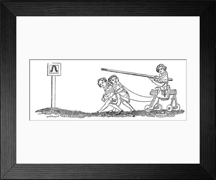 Framed Print : Fixed Quintain, 1344, (1833) Framed Print : Fixed Quintain, 1344, (1833)