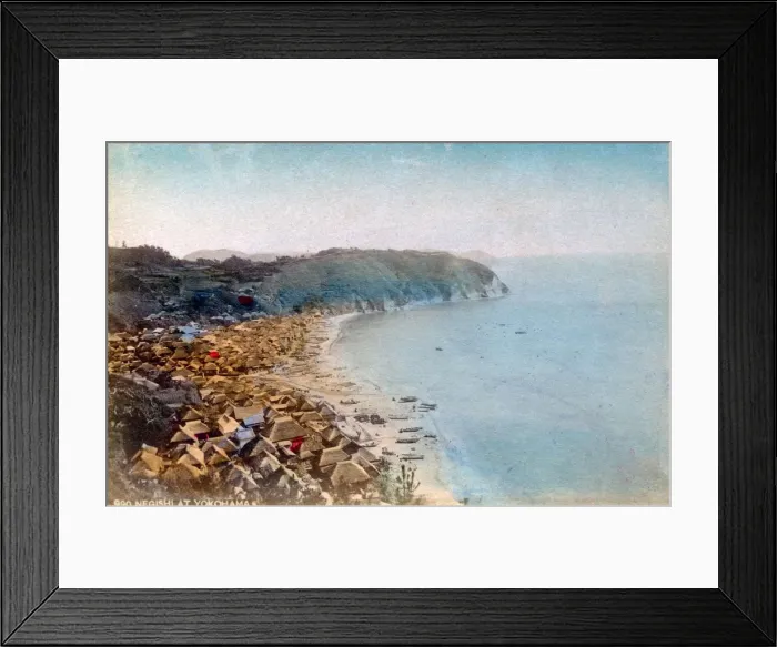 Framed Print : Negishi Bay, Yokohama, Japan Framed Print : Negishi Bay, Yokohama, Japan