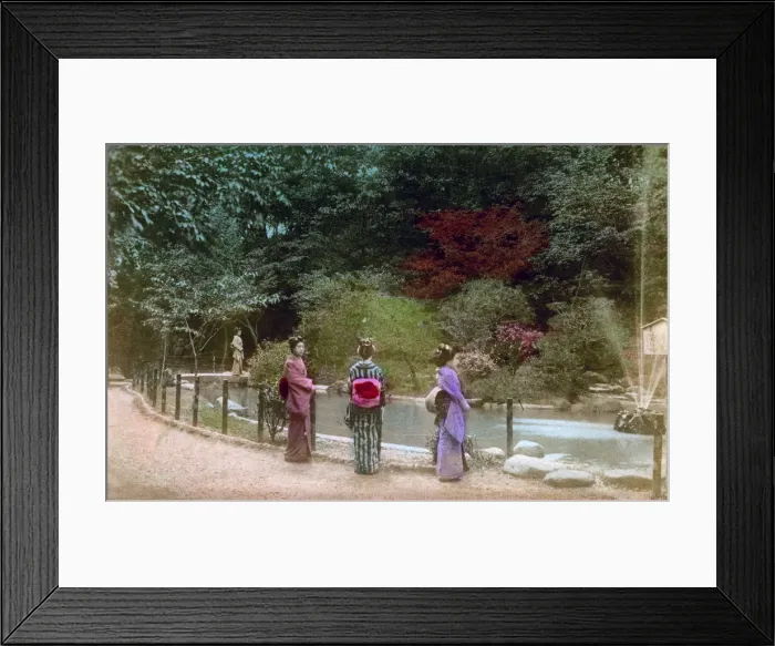 Framed Print : Garden, Japan Framed Print : Garden, Japan