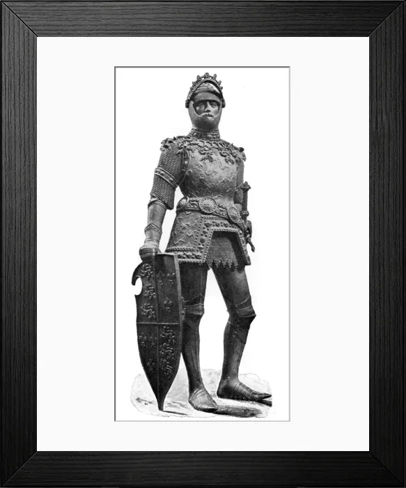 Framed Print : King Arthur, 16th century, (1903) Framed Print : King Arthur, 16th century, (1903)