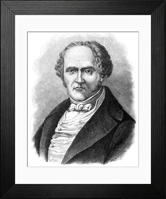 Framed Print : Francois Marie Charles Fourier, French utopian socialist, (1903) Framed Print : Francois Marie Charles Fourier, French utopian socialist, (1903)