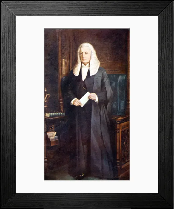 Framed Print : William Court Gully, Speaker of the House of Commons, c1905 Framed Print : William Court Gully, Speaker of the House of Commons, c1905