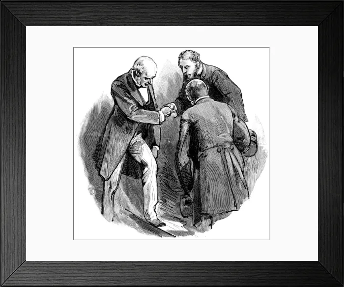 Framed Print : Induction of the Speaker elect, House of Commons, c1905 Framed Print : Induction of the Speaker elect, House of Commons, c1905