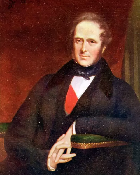 Henry John Temple, 3rd Viscount Palmerston, British statesman, 1846 (c1905)