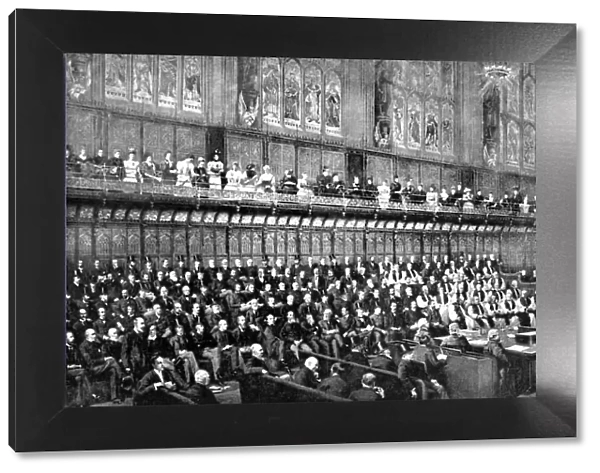 The House of Lords during the Home Rule Debate, 1893 (c1905)