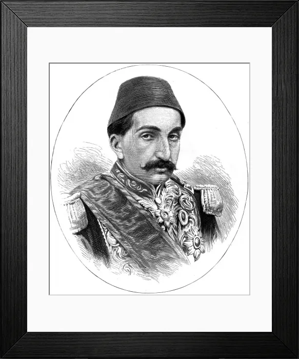 Framed Print : Abdul Hamid II, Sultan of Turkey, 19th century Framed Print : Abdul Hamid II, Sultan of Turkey, 19th century