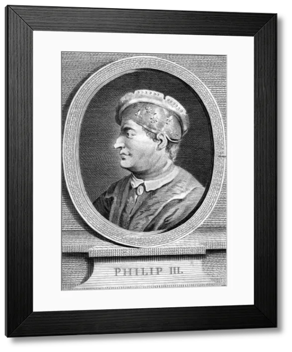 Framed Print : Philip III of France, (1245-1285) Framed Print : Philip III of France, (1245-1285)