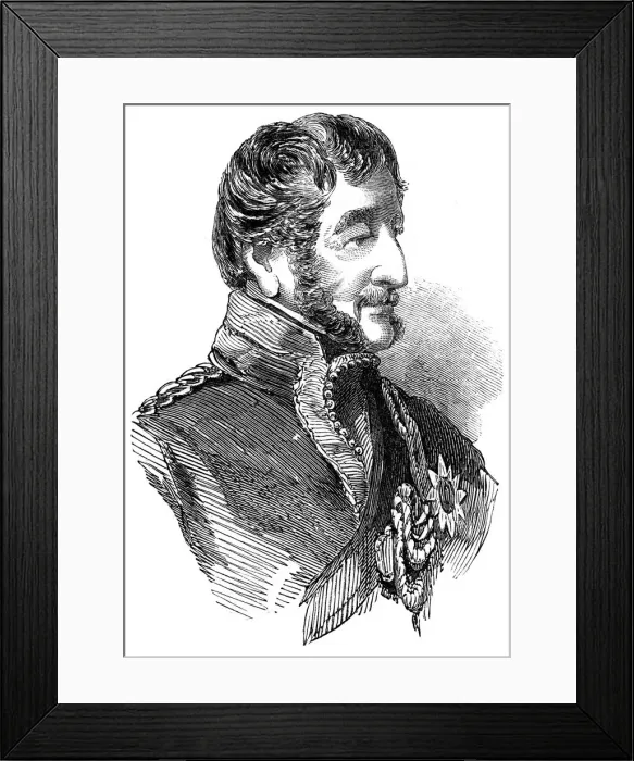 Framed Print : Major Henry Somerset, 7th Duke of Beaufort, 1853 Framed Print : Major Henry Somerset, 7th Duke of Beaufort, 1853