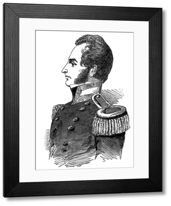 Framed Print : Robert John Le Mesurier MacClure, pioneer arctic explorer, 1853 Framed Print : Robert John Le Mesurier MacClure, pioneer arctic explorer, 1853