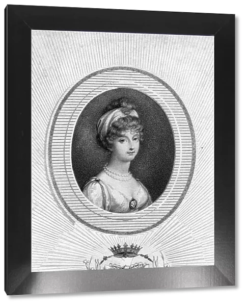 Marie-Therese-Charlotte de Bourbon, Duchess of Angouleme and Dauphine of France, 1805. Artist: Luigi Schiavonetti