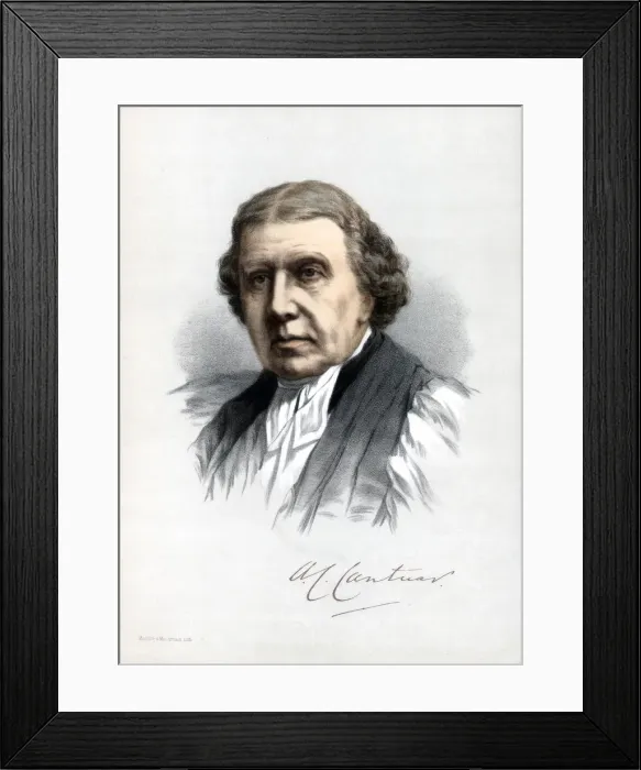 Framed Print : Archibald Campbell Tait, Archbishop of Canterbury, c1890. Artist: Cassell, Petter & Galpin Framed Print : Archibald Campbell Tait, Archbishop of Canterbury, c1890. Artist: Cassell, Petter & Galpin