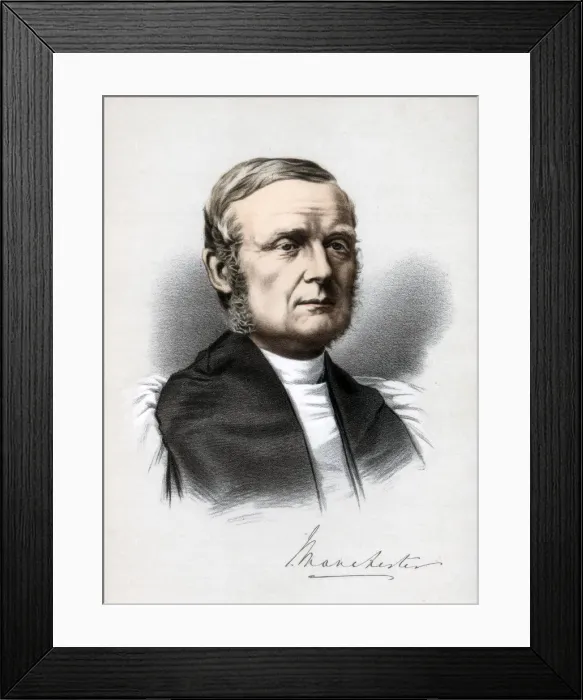 Framed Print : James Fraser, Anglican bishop of Manchester, c1890. Artist: Cassell, Petter & Galpin Framed Print : James Fraser, Anglican bishop of Manchester, c1890. Artist: Cassell, Petter & Galpin