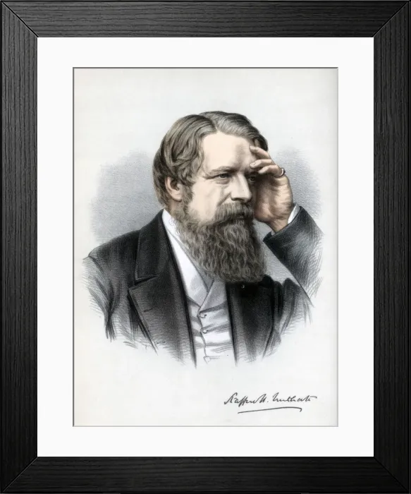 Framed Print : Stafford Northcote, 1st Earl of Iddesleigh, British statesman, c1890. Artist: Cassell, Petter & Galpin Framed Print : Stafford Northcote, 1st Earl of Iddesleigh, British statesman, c1890. Artist: Cassell, Petter & Galpin