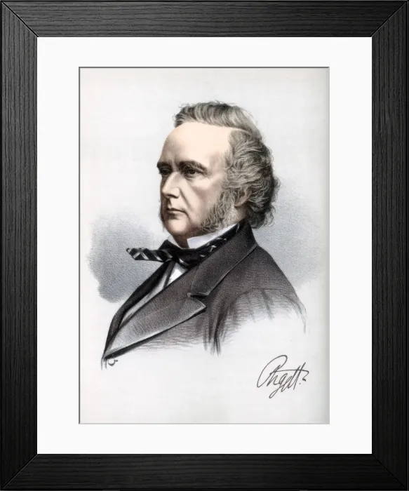Framed Print : George Campbell, 8th Duke of Argyll, Scottish Liberal politician and writer, c1890. Artist: Cassell, Petter & Galpin Framed Print : George Campbell, 8th Duke of Argyll, Scottish Liberal politician and writer, c1890. Artist: Cassell, Petter & Galpin