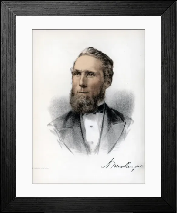 Framed Print : Alexander Mackenzie, second Prime Minister of Canada, c1890. Artist: Cassell, Petter & Galpin Framed Print : Alexander Mackenzie, second Prime Minister of Canada, c1890. Artist: Cassell, Petter & Galpin